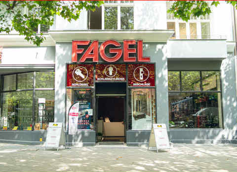 Fagel Laden von außen